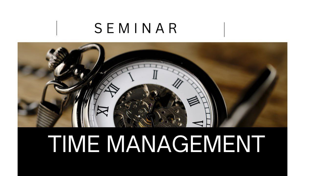 Samarqand iqtisodiyot va servis institutida "Dolzarb 90 kun" doirasida "Time Management" bo‘yicha interaktiv seminar-trening o‘tkazildi.
