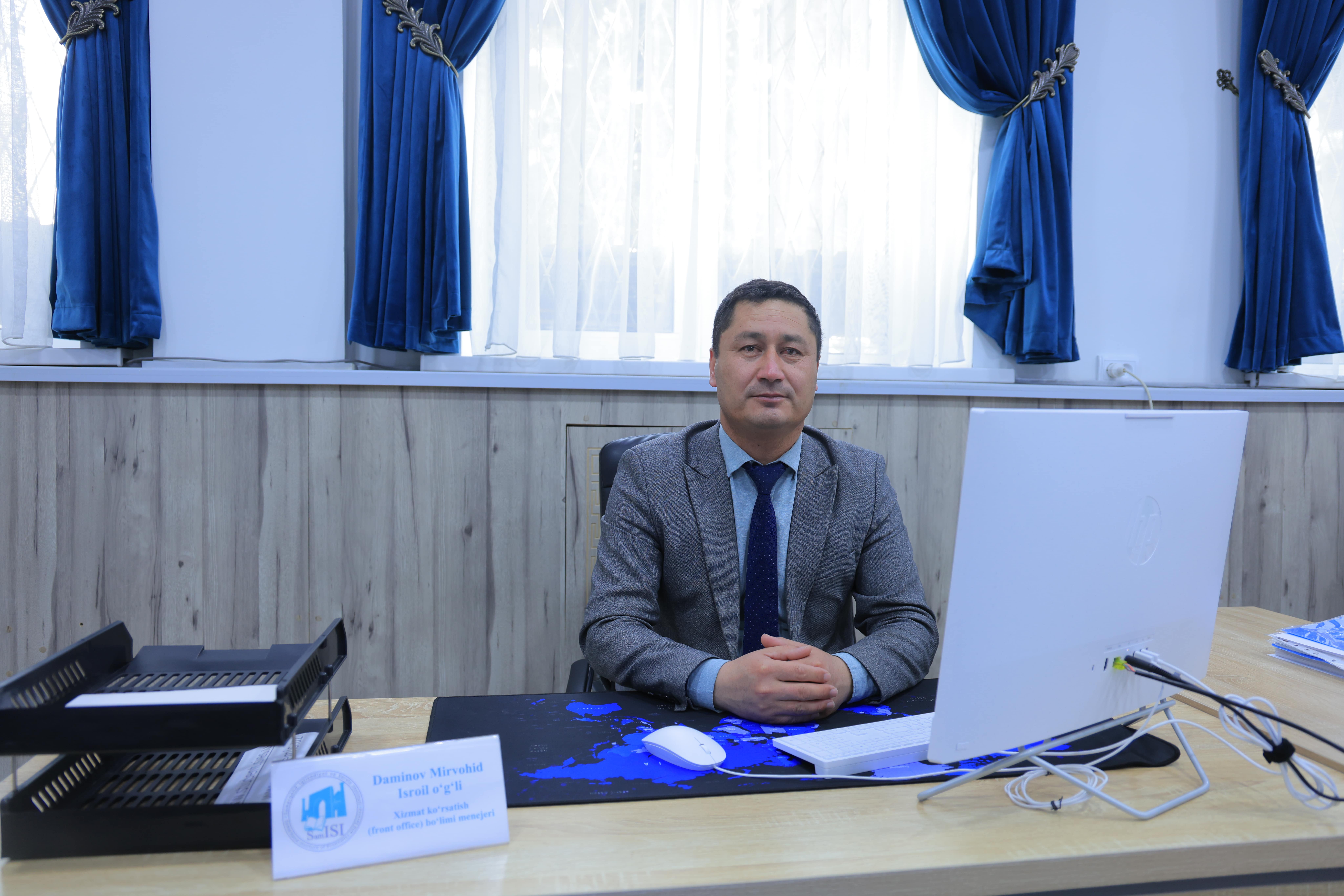 Daminov Mirvohid Isroil o‘g‘li
